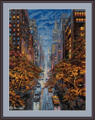 click here to view larger image of Autumn Aura (counted cross stitch kit)
