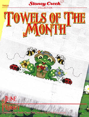 click here to view larger image of Towels of the Month - June Froggy (chart)