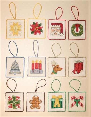click here to view larger image of Mini Christmas Ornaments (chart)