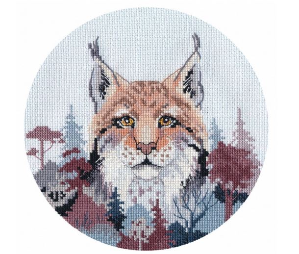 click here to view larger image of Miniature Lynx (counted cross stitch kit)