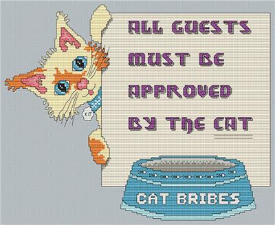 click here to view larger image of Kitty Approved  (chart)