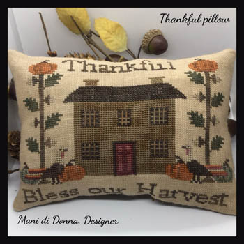 click here to view larger image of Thankful Pillow (chart)
