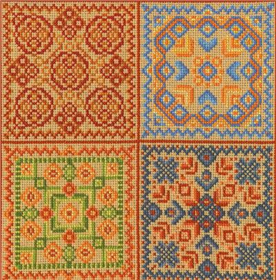 click here to view larger image of Quilt Block Sampler (chart)