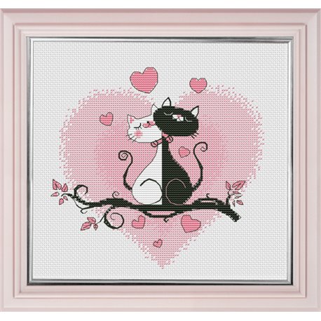 click here to view larger image of It is Love ! (counted canvas kit)