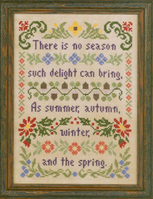 click here to view larger image of Delightful Seasons (chart)