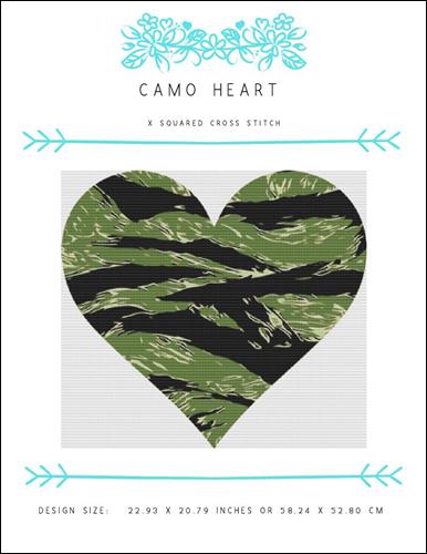 click here to view larger image of Camo Heart (chart (special))