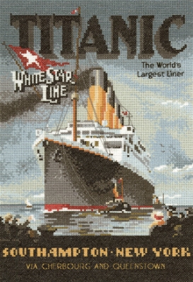 click here to view larger image of Titanic (counted cross stitch kit)