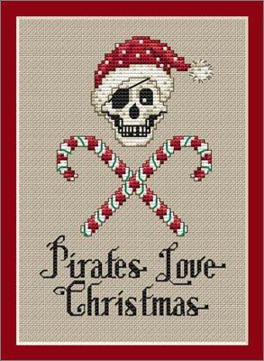 click here to view larger image of Candy Cane Pirate - Sue Hillis (chart)