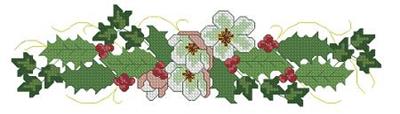 click here to view larger image of Christmas Rose Floral, A (chart)