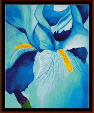 click here to view larger image of Blue Iris  (chart)