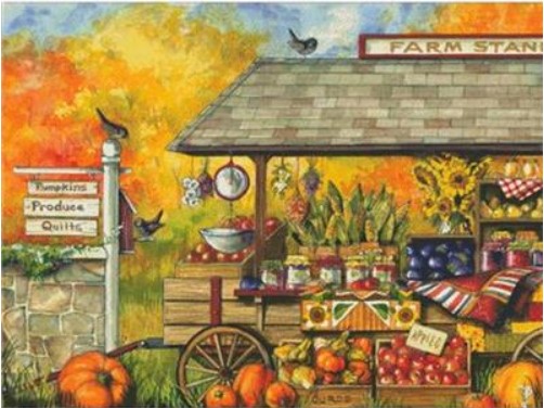 click here to view larger image of Bucks County Farm Stand (chart)