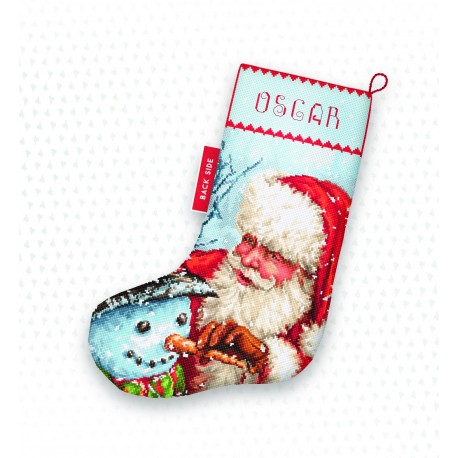 click here to view larger image of Christmas Stocking (counted cross stitch kit)