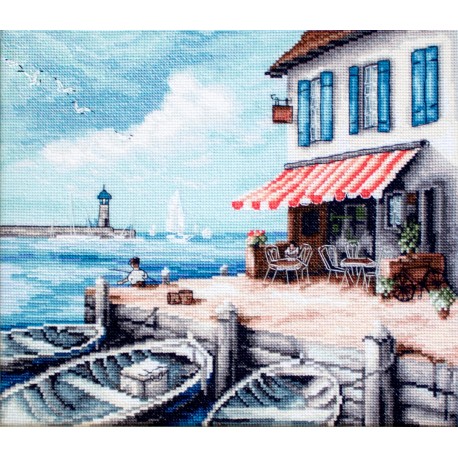 click here to view larger image of Sea Port (counted cross stitch kit)