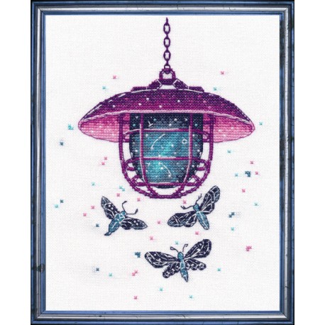click here to view larger image of Mysterious Light 2 (counted cross stitch kit)