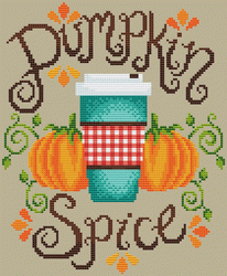click here to view larger image of Pumpkin Spice (chart)