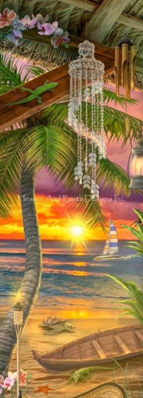 click here to view larger image of Storykeep Tiki Beach Sunset - Aimee Stewart (chart)