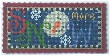 click here to view larger image of More Snow Kit (counted cross stitch kit)