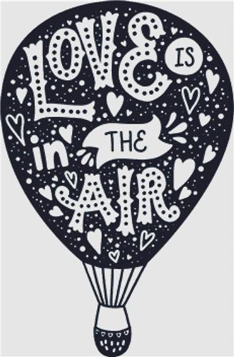 click here to view larger image of Love is in the Air (chart)