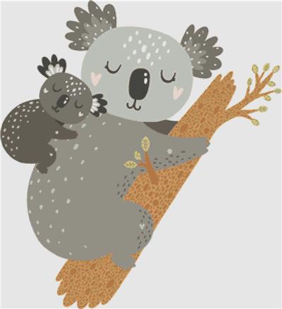 click here to view larger image of Koala Hug (chart)