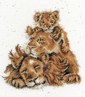 click here to view larger image of Family Pride (counted cross stitch kit)