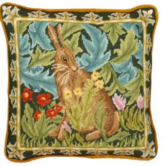 click here to view larger image of Woodland Hare Tapestry - William Morris (needlepoint kit)