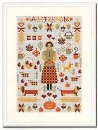 click here to view larger image of Autumn Mini Sampler (chart)
