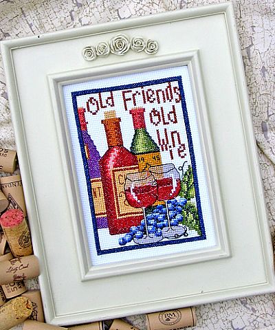 click here to view larger image of Old Friends Old Wine (chart)