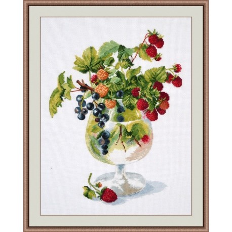 click here to view larger image of Berry Liquor (counted cross stitch kit)