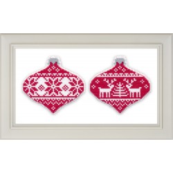 click here to view larger image of Christmas Tree Toy - Scandinavia (counted cross stitch kit)