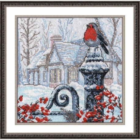 click here to view larger image of Christmas Morning (counted cross stitch kit)
