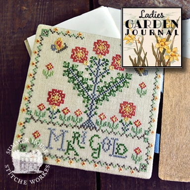 click here to view larger image of Ladies Garden Journal 6  - Mari Gold (chart)