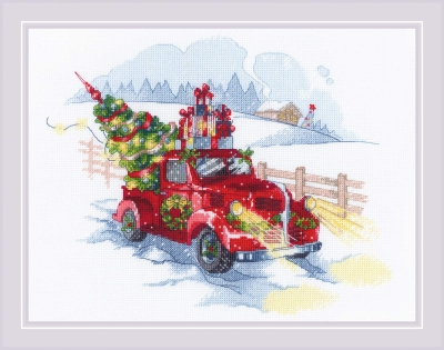click here to view larger image of To the Holidays (counted cross stitch kit)