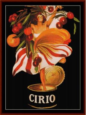 click here to view larger image of Cirio- Vintage Poster (chart)