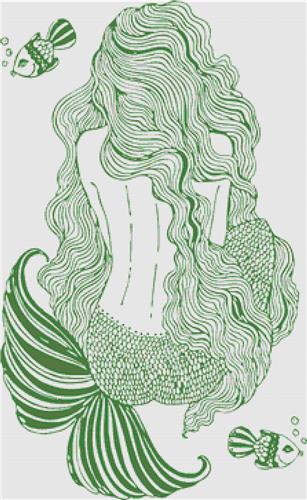 click here to view larger image of Beautiful Mermaid - Fresh Green (chart)