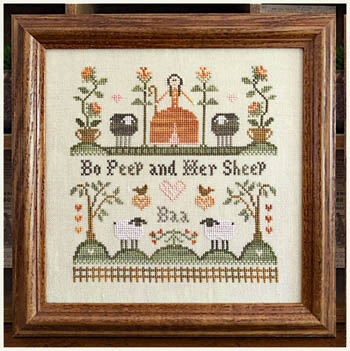 click here to view larger image of Bo Peep and Her Sheep (chart)