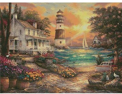 click here to view larger image of Cottage by the Sea (chart)