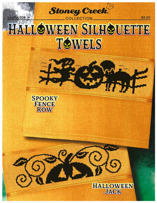 click here to view larger image of Halloween Silhouette Towels (chart)