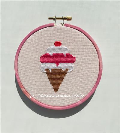 click here to view larger image of Magnificent Minis - Ice Cream Cone (chart)