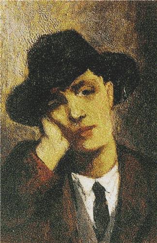 click here to view larger image of Portrait of Amadeo Modigliani (chart)