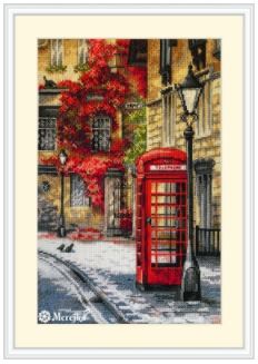 click here to view larger image of Quiet Lane (counted cross stitch kit)