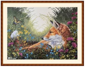 click here to view larger image of Day Dreaming (counted cross stitch kit)