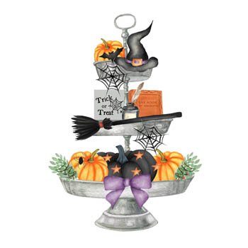 click here to view larger image of Halloween Tray Magnet (magnet)