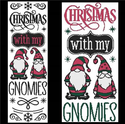 click here to view larger image of Christmas with my Gnomies (chart)