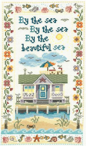 click here to view larger image of By the Sea - Sandra Cozzolino (counted cross stitch kit)