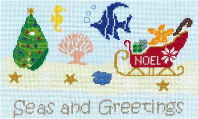 click here to view larger image of Seas and Greetings - Kristianna Bond (counted cross stitch kit)