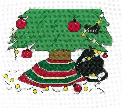 click here to view larger image of Holiday Surprise (counted cross stitch kit)