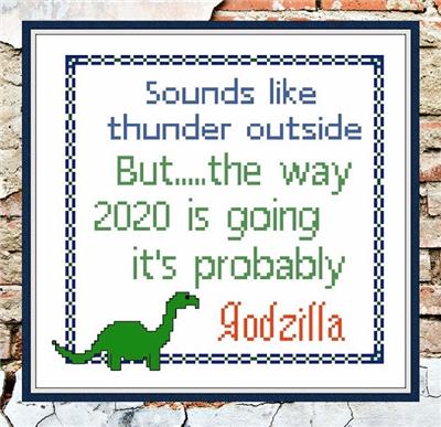 click here to view larger image of Godzilla (chart)