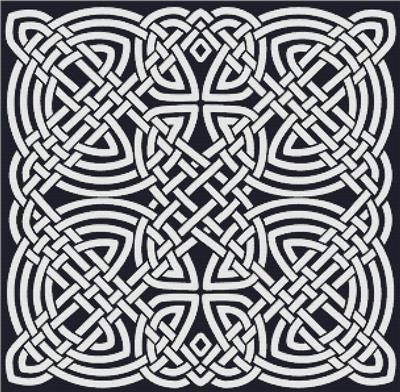 click here to view larger image of Celtic Mandala I (chart)