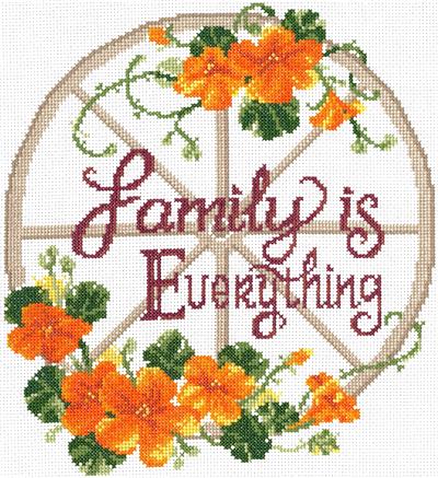 click here to view larger image of Autumn Togetherness - Ursula Michael (counted cross stitch kit)