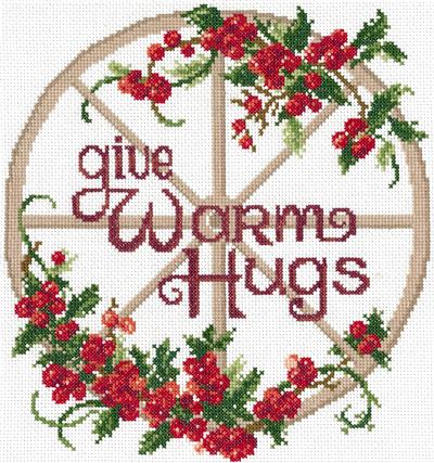 click here to view larger image of Winter Togetherness - Ursula Michael (counted cross stitch kit)